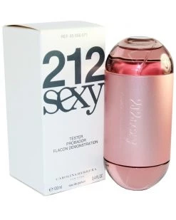 Carolina Herrera Women's 3.4oz 212 Sexy Tester EDP Spray Fragrance