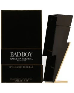 Carolina Herrera Men's 3.4oz Bad Boy Eau De Toilette Spray Cologne & Aftershave