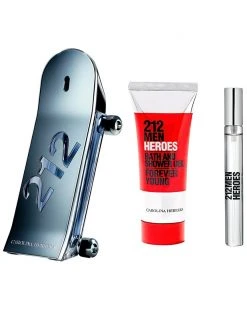 Carolina Herrera Men's 212 Heroes 3pc Set Grooming