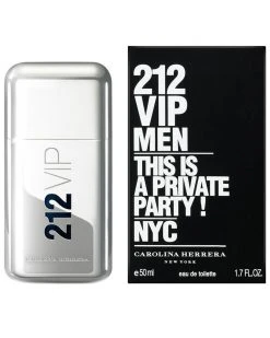 Carolina Herrera Men's 1.7oz 212 VIP Eau De Toilette Cologne & Aftershave
