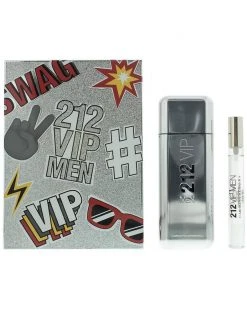 Carolina Herrera Men's 2pc VIP Set Cologne & Aftershave