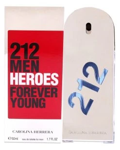 Carolina Herrera Men's 1.7oz 212 Heroes EDT Spray Cologne & Aftershave