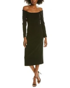 Carolina Herrera Off-the-Shoulder Dress Women Dresses