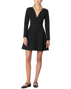 Carolina Herrera Wool-Blend A-Line Dress Women Dresses