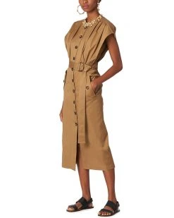 Carolina Herrera Dropped-Shoulder Shirtdress Women Dresses