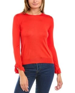 Carolina Herrera Silk & Cashmere-Blend Sweater Women Sweaters & Knits