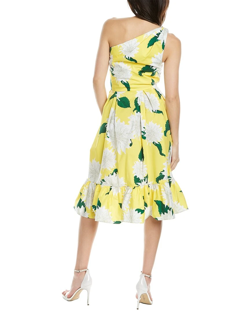 Carolina Herrera One Shoulder A-Line Dress Women Dresses 2 Carolina Herrera One Shoulder A-Line Dress Women Dresses - Image 2