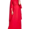 Carolina Herrera Cascading Cape Gown Women Dresses