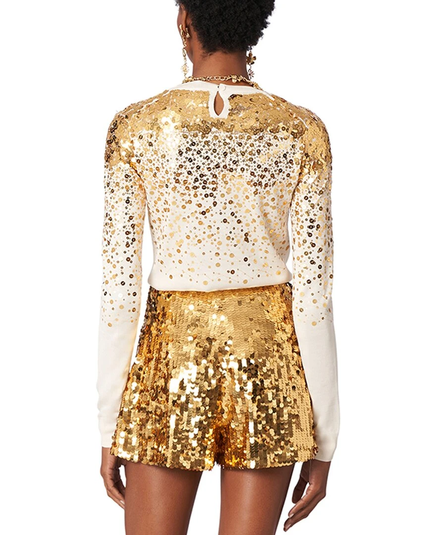 Carolina Herrera Sequin Degrade Silk & Cashmere-Blend Knit Top Women Sweaters & Knits 2 Carolina Herrera Sequin Degrade Silk & Cashmere-Blend Knit Top Women Sweaters & Knits - Image 2