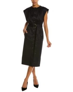 Carolina Herrera Dropped-Shoulder Shirtdress Women Dresses