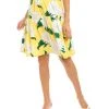 Carolina Herrera Ruffle A-Line Skirt Women Skirts