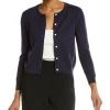 Carolina Herrera Silk & Cashmere-Blend Crewneck Cardigan Women Sweaters & Knits