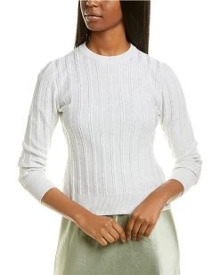 Carolina Herrera Silk-Blend Sweater Women Sweaters & Knits
