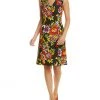 Carolina Herrera Silk-Blend Dress Women Dresses