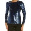 Carolina Herrera Sequin Top Women Tops