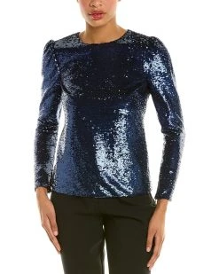 Carolina Herrera Sequin Top Women Tops