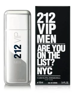 Carolina Herrera Men's 212 VIP 3.4oz Eau De Toilette Spray Cologne & Aftershave