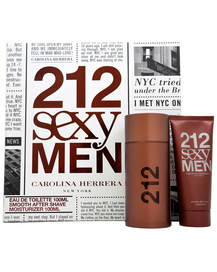 Carolina Herrera Men's 212 Sexy 2pc Gift Set Cologne & Aftershave 1 Carolina Herrera Men's 212 Sexy 2pc Gift Set Cologne & Aftershave