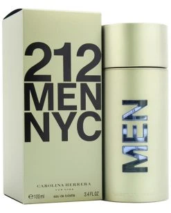 Carolina Herrera Men's 212 3.4oz Eau De Toilette Spray Cologne & Aftershave