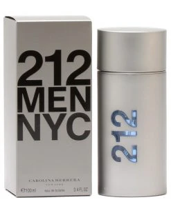 212 Men By Carolina Herrera 3.4oz EDT Spray Cologne & Aftershave
